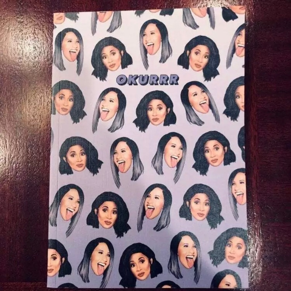Cardi-B Notebook Personal Journal Diary New